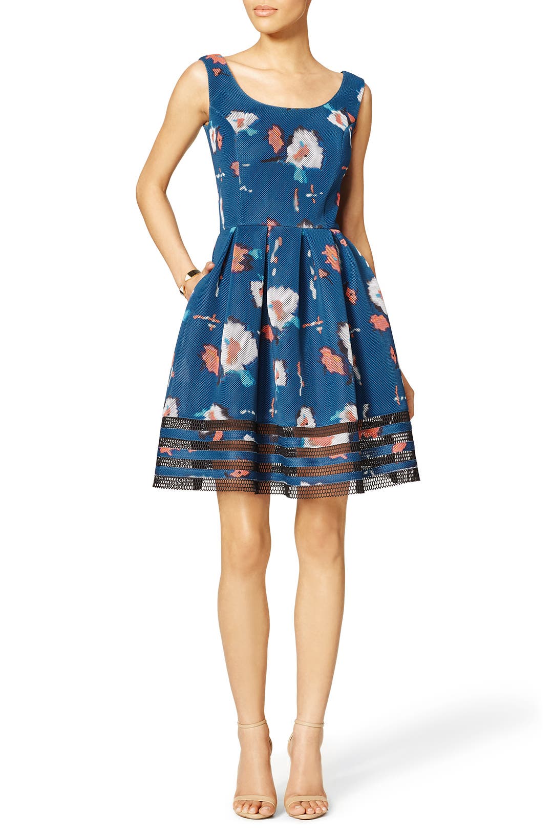 dress rent 80s Bloom Dress Sachin Mesh &  Babi $80 by  for $70 Blue