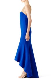 Royal Blue High Low Dress