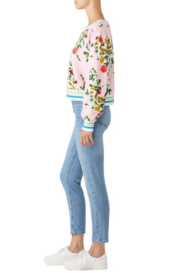 milly floral sweatshirt