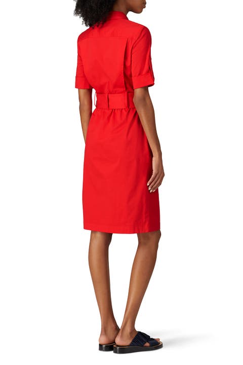 derek lam red dress
