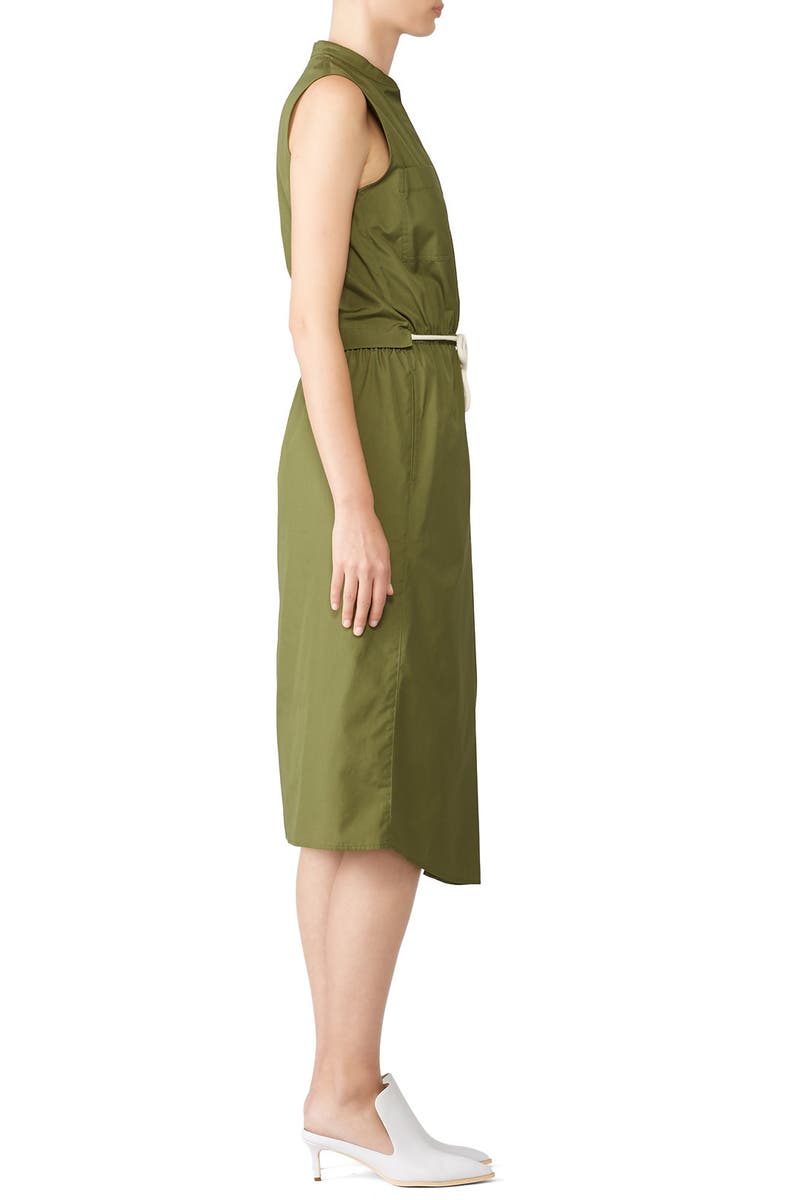 vince sleeveless utility dress