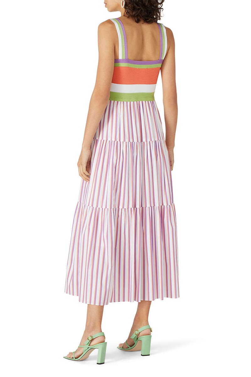 Printed Claudia Dress by Tanya Taylor 