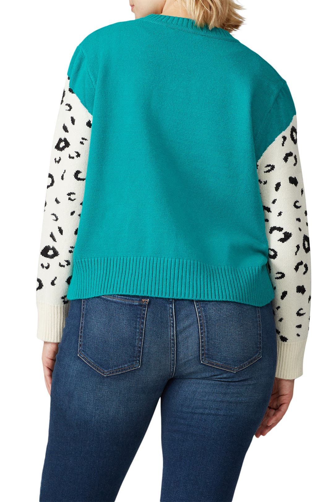 MINKPINK Snow Leopard Knit Sweater MINKPINK Snow Leopard Knit Sweater