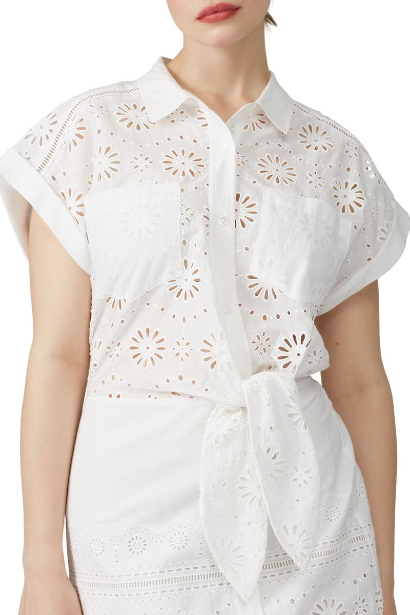 White Bettina Dress by Veronica Beard 