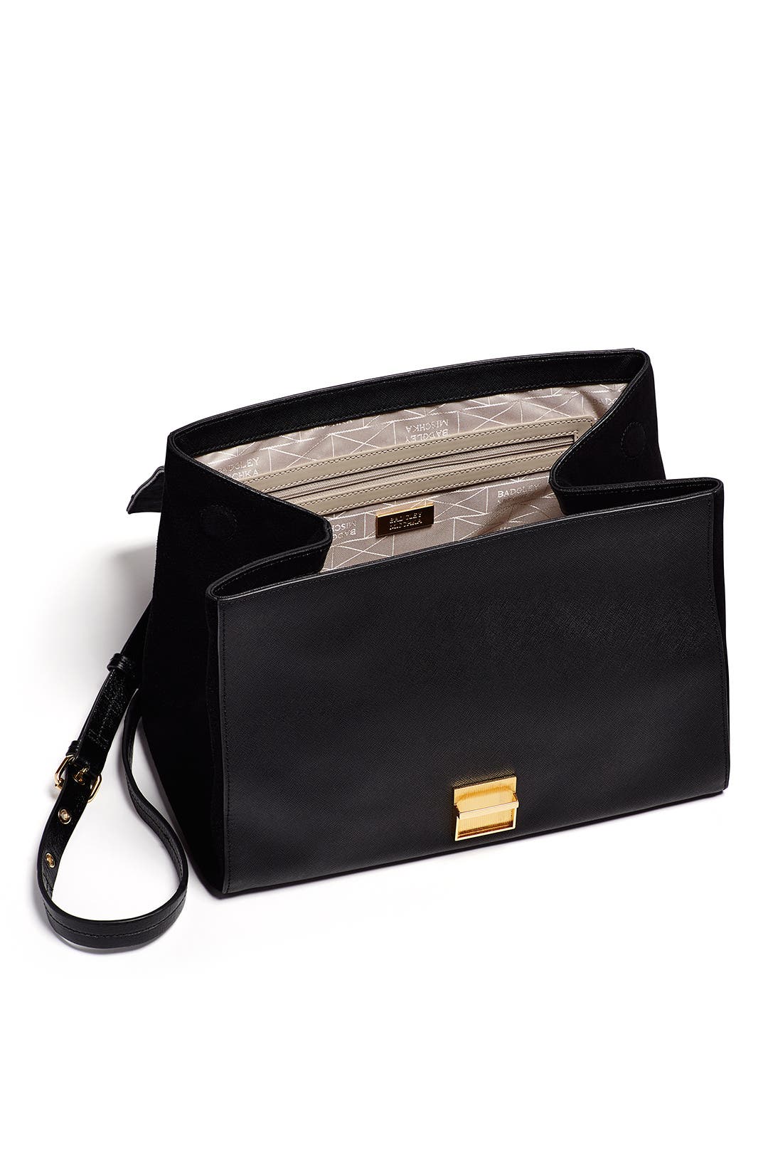 Black Mindy Handbag By Badgley Mischka Handbags For 75 Rent The Black Mindy Handbag By Badgley Mischka Handbags For 75 Rent The Runway